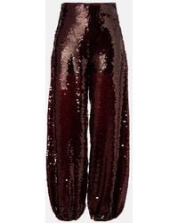 Adriana Degreas - Sequined Balloon Pants - Lyst