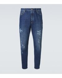 Brunello Cucinelli - Mid-Rise Straight Jeans - Lyst