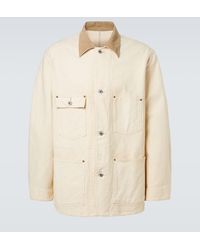 A.PRESSE - Vintage Cotton, Hemp, And Silk Field Jacket - Lyst
