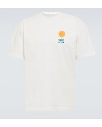 Adish T-Shirt aus Baumwoll-Jersey - Weiß