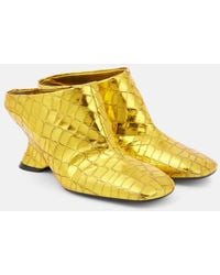 Dries Van Noten - Mules Aus Leder - Lyst