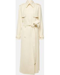 Gabriela Hearst - Eithne Silk And Wool Trench Coat - Lyst