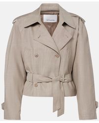Frankie Shop - Stan Belted Wool Jacket - Lyst
