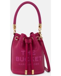Marc Jacobs - The Mini Leather Bucket Bag - Lyst