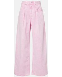 Isabel Marant - Rachelle High-Rise Wide-Leg Jeans - Lyst