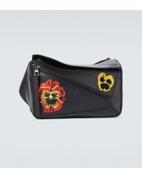Loewe - Small Puzzle Pansy Belt Bag - Lyst