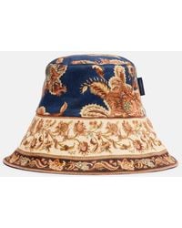 Zimmermann - Reversible Printed Linen Bucket Hat - Lyst