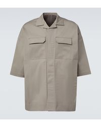 Rick Owens - Magnum Tommy Cotton-Blend Poplin Shirt - Lyst