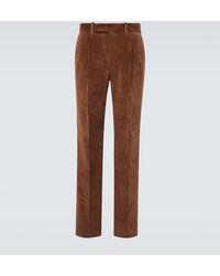 Incotex - Gerade Hose Aus Baumwoll-Cord - Lyst