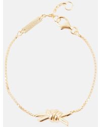 Bottega Veneta - Knot-Plated Sterling Bracelet - Lyst
