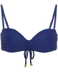 Heidi Klein Bikini-Oberteil Core - Blau