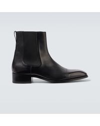 Tom Ford - Hainaut Leather Chelsea Boots - Lyst