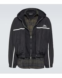 Balenciaga - 3B Sports Icon Layered Track Jacket - Lyst