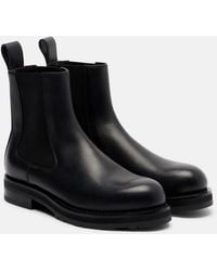 The Row - Leather Chelsea Boots - Lyst