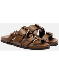 Zimmermann - Orla Leather Sandals - Lyst
