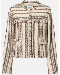 Isabel Marant - Izaria Cotton And Wool-Blend Jacket - Lyst
