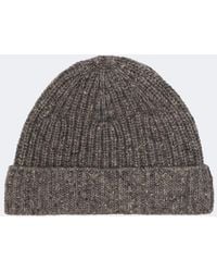 AURALEE - Ribbed-Knit Cashmere Beanie - Lyst