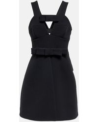 Jil Sander - Minikleid Aus Crepe - Lyst