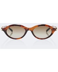 Gucci - Occhiali Da Sole Rotondi Horsebit - Lyst