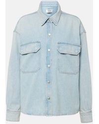 Agolde - Camicia Di Jeans Gwen Slice - Lyst