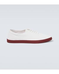 The Row - Canvas Sneakers - Lyst