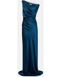 The Sei - Robe Aus Seidensatin - Lyst