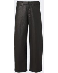 Lemaire - Coated Barrel-Leg Jeans - Lyst