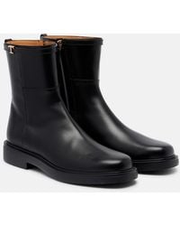 Tod's - Leather Ankle Boots - Lyst