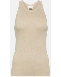 Isabel Marant - Tank top Merry in maglia a coste - Lyst