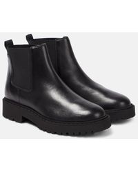 Hogan - Suede Chelsea Boots - Lyst
