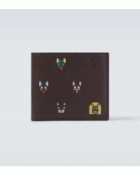 Loewe - X Louis Wain Cats Leather Bifold Wallet - Lyst
