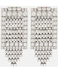Balenciaga - Club Crystal-embellished Earrings - Lyst