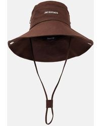 Jacquemus - Le Bob De Nimes Fischerhut Aus Baumwolle Mit Verzierungen - Lyst