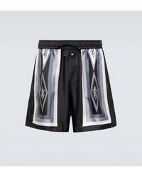 Amiri - Diamond Silk Shorts - Lyst