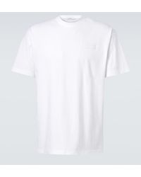 Givenchy - Camiseta De Jersey De Algodon Con Logo - Lyst