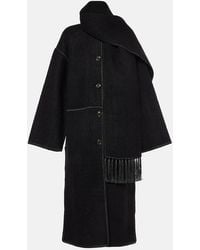 TOTEME - Attached Scarf Coat - Lyst