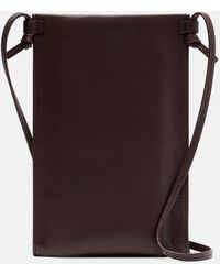 The Row - Etui Mit Riemen Camie Aus Leder - Lyst