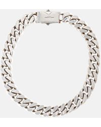 Saint Laurent Chunky Chain-link Necklace - Metallic