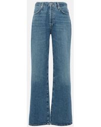 Citizens of Humanity - Annina Mid-Rise Wide-Leg Jeans - Lyst