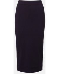 Max Mara - Knitted Pencil Skirt - Lyst