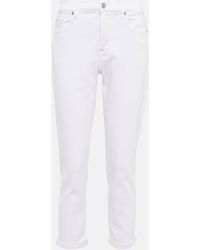 7 For All Mankind - Josefina Mid-rise Slim Jeans - Lyst