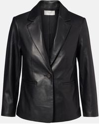 Vince - Leather Blazer - Lyst