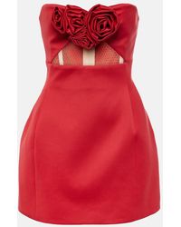 Magda Butrym - Bustier-Kleid Aus Einem Wollgemisch - Lyst