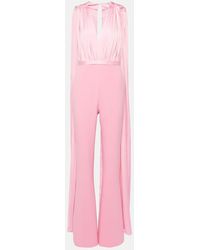 Safiyaa - Jumpsuit Bianca con cut-out - Lyst