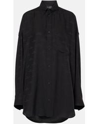 Balenciaga - Silk Shirt - Lyst