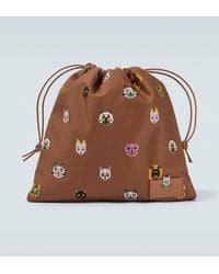 Loewe - X Louis Wain Etui Cats Mit Leder - Lyst