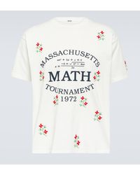 Bode - Tournament Cotton Jersey T-shirt - Lyst