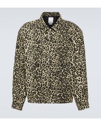 Visvim - Redsun Leopard-print Silk Jacket - Lyst