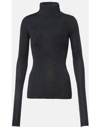 Frankie Shop - Utica Thin Wool And Silk Turtleneck Sweater - Lyst