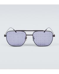 Givenchy - Eckige Sonnenbrille 4G - Lyst